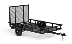 Carry-on utility trailer studio image