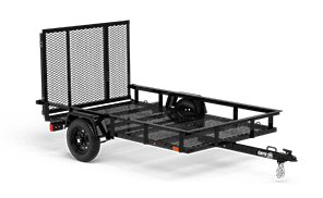 Carry-on utility trailer studio image