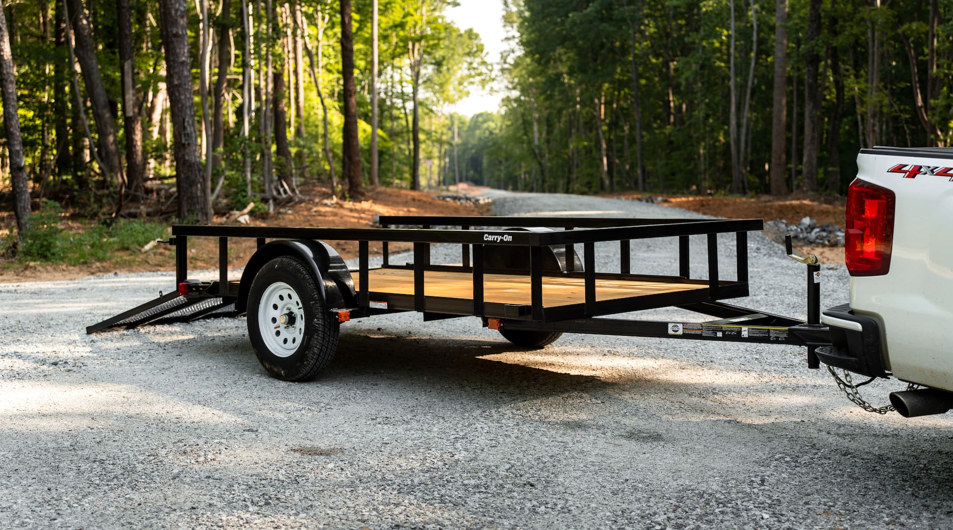 Carry-On Trailer 7 ft. x 12 ft. Mesh High Side Utility Trailer, 7X12GWHS16  at Tractor Supply Co.